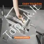 Rankinis mėsos maišytuvas su 15 L talpos pasukamu baku | Nerūdijančio plieno konstrukcija - Image 4