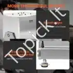 Rankinis mėsos maišytuvas su 15 L talpos pasukamu baku | Nerūdijančio plieno konstrukcija - Image 6