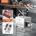 Rankinis mėsos maišytuvas su 60 L talpos pasukamu baku | Nerūdijančio plieno konstrukcija - Image 2