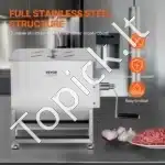 Rankinis mėsos maišytuvas su 80 L talpos pasukamu baku | Nerūdijančio plieno konstrukcija - Image 4