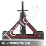 Rankinis vamzdžių lankstymo prietaisas – 6–22 mm, 90° lenkimas, su štampais - Image 4