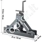 Rankinis vamzdžių lankstymo prietaisas – 6–22 mm, 90° lenkimas, su štampais - Image 2