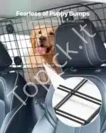 Reguliuojama automobilio pertvara augintiniams saugioms kelionėms 900 x 416 mm - Image 5