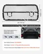 Reguliuojama automobilio šunų barjerinė grotelė ~116 cm pločio, aukštis ~53 cm - Image 7