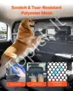 Reguliuojama automobilio šunų barjerinė grotelė ~116 cm pločio, aukštis ~53 cm - Image 3