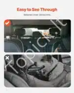 Reguliuojama automobilio šunų barjerinė grotelė ~116 cm pločio, aukštis ~53 cm - Image 4