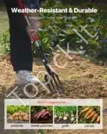 Šakės su stiklo pluošto kotu, 1150 mm, 4 dantys - Image 2