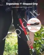 Šakės su stiklo pluošto kotu, 1150 mm, 4 dantys - Image 3