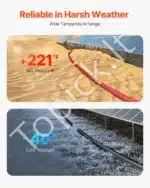 Saulės kabelių komplektas saulės kolektoriams, 2 vnt., 9,14 m, 10 AWG - Image 5