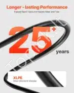 Saulės kabelių komplektas saulės kolektoriams, 2 vnt., 9,14 m, 10 AWG - Image 6