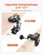 Savarankiškai centruojamas dūbelių gręžimo rinkinys | 3 grąžtai, medienos apdirbimui - Image 6