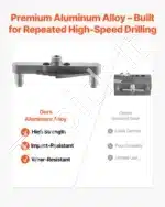 Savarankiškai centruojamas dūbelių gręžimo šablonas | 3 grąžtai, medienos apdirbimui - Image 4