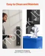 Sieninė peleninė, juoda 12,7 x 12,7 x 66 cm - Image 6