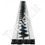 Šiltnamio tvirtinimo profilis su spyruokline viela (40 vnt.) 2 m ilgio - Image 7