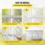 Šiltnamio tvirtinimo profilis su spyruokline viela (40 vnt.) 2 m ilgio - Image 5