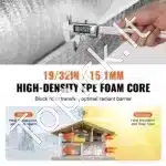 Šilumą atspindinti izoliacinė plėvelė radiatoriui 762 × 122 cm, 15,1 mm - Image 6