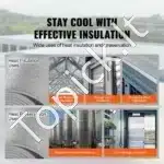 Šilumą atspindinti izoliacinė plėvelė radiatoriui 762 × 122 cm, 15,1 mm - Image 4