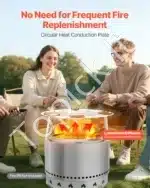 Šilumos skirstytuvas ugniakurui, 68,5 x 25,4 cm - Image 2