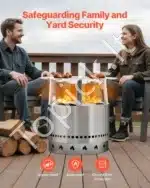 Šilumos skirstytuvas ugniakurui, 68,5 x 25,4 cm - Image 6