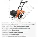 Sodo Kultivatorius – Freza Dirvožemio Įdirbimui, 212 cc - Image 6