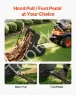 Sodo priekaba-karutis su nuverčiamu dugnu, 226 kg - Image 5