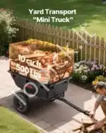 Sodo priekaba-karutis su nuverčiamu dugnu, 226 kg - Image 4