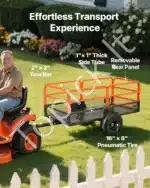 Sodo priekaba-karutis su nuverčiamu dugnu, 725 kg - Image 3