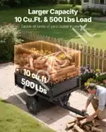 Sodo priekaba-karutis su nuverčiamu dugnu, iki 226 kg - Image 4