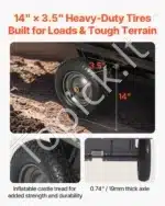 Sodo priekaba-karutis su nuverčiamu dugnu, iki 226 kg - Image 6