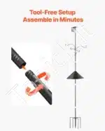 Sodo stovas su 4 kabliukais, 2,3 m ilgio - Image 6