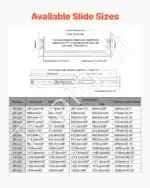 Stalčių bėgeliai, 1524 mm / 226 kg - Image 6