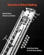 Stalčių bėgeliai, 1524 mm / 226.8 kg - Image 4