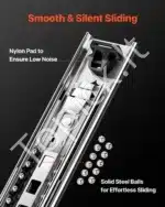 Stalčių bėgeliai, 500 mm / 113.4 kg - Image 4