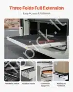 Stalčių bėgeliai, 500 mm / 113.4 kg - Image 5