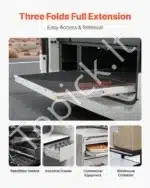 Stalčių bėgeliai, 750 mm / 113.4 kg - Image 5