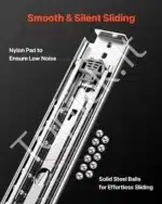 Stalčių bėgeliai, 812 mm / 226 kg - Image 4