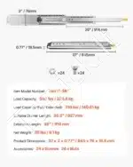 Stalčių bėgeliai, 914 mm / 226 kg - Image 7
