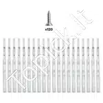 Stalčių bėgeliai su švelniu uždarymu, 10 porų, 45 cm / 45 kg - Image 8