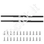 Stalčių ir spintelių bėgeliai, 60 cm / 117 kg - Image 9