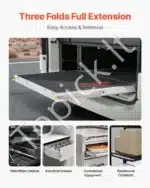 Stalčių ir spintelių bėgeliai su švelniu uždarymu, 96.5 cm / 226.8 kg - Image 5