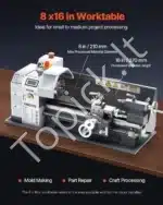 Stalinės Metalo Tekinimo Staklės 210x370 mm, 550W - Image 2