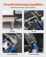 Stalinės Metalo Tekinimo Staklės 210x370 mm, 550W - Image 6