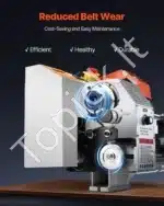 Stalinės Metalo Tekinimo Staklės 220x450 mm, 1250W - Image 3