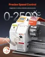 Stalinės Metalo Tekinimo Staklės 220x750 mm, 1100W - Image 5