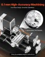 Stalinės Mini Tekinimo Staklės 70x130 mm, 36W - Image 4