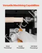 Stalinės Mini Tekinimo Staklės 70x130 mm, 36W - Image 6