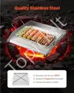 Standartinė grilio plokštė-keptuvė, 44,8 x 37 cm - Image 2