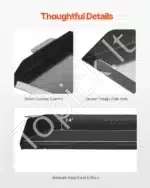 Standartinė grilio plokštė-keptuvė, 50,2 x 37 cm - Image 3