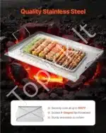 Standartinė grilio plokštė-keptuvė, 58,5 x 36,5 cm - Image 2