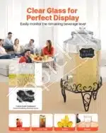 Stiklinis gėrimų dozatorius - 10 l - Image 4